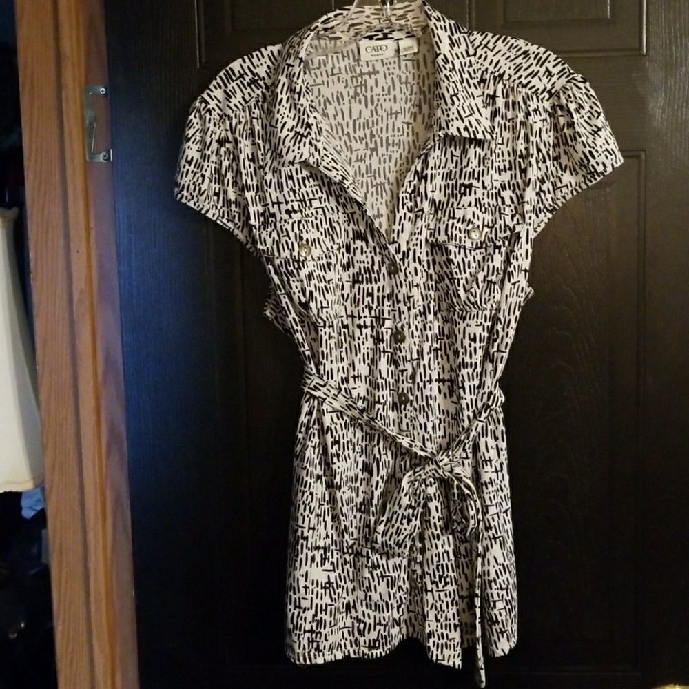 Cato ladies wrap dress shirt